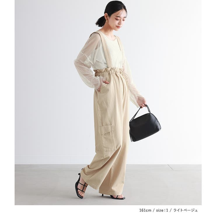 n'OrLABELウエストドロストサロペット | osharewalker | 詳細画像10 