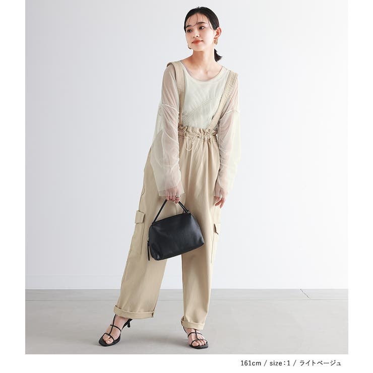 n'OrLABELウエストドロストサロペット | osharewalker | 詳細画像12 