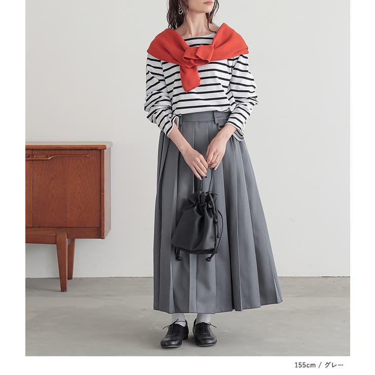 n'OrLABELサス付きプリーツスカート  | osharewalker | 詳細画像11 