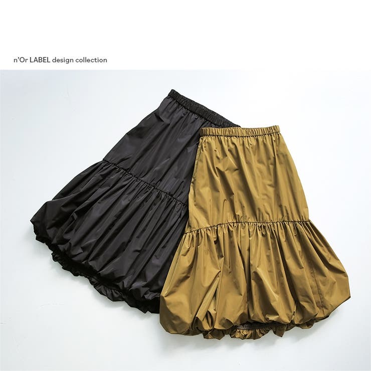 n'OrLABELティアードバルーンスカート | osharewalker | 詳細画像5 