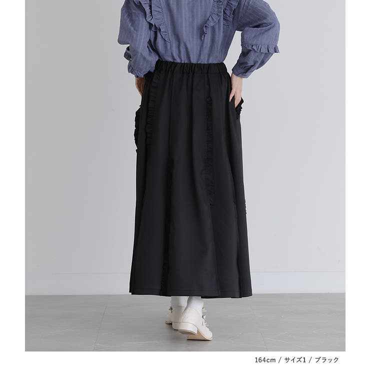 Lululemon ブラック フリルスカート サイズ4（ウィメンズ