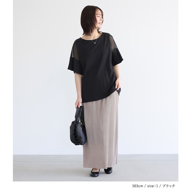 n'OrLABELシアースリーブデザインTシャツ | osharewalker | 詳細画像8 