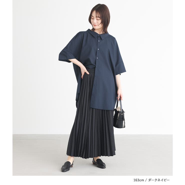 IENA - IENA AILE ウールトロ ロングオーバーシャツ 新品タグ