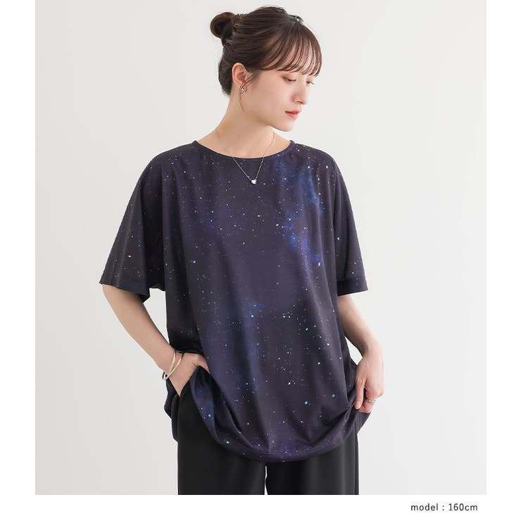 n'OrLABELコスモ柄プリントTシャツ | osharewalker | 詳細画像11 