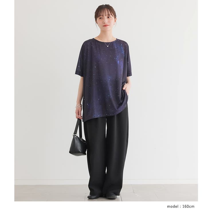 n'OrLABELコスモ柄プリントTシャツ | osharewalker | 詳細画像12 