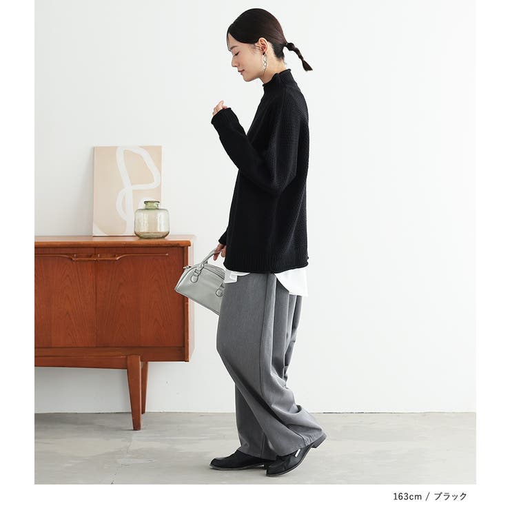 n'OrLABEL鹿の子編みハイネックニット  | osharewalker | 詳細画像15