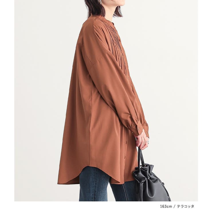 n'OrLABELピンタックはしごレースブラウス | osharewalker | 詳細画像15 