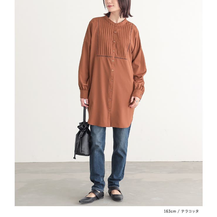 n'OrLABELピンタックはしごレースブラウス | osharewalker | 詳細画像16 