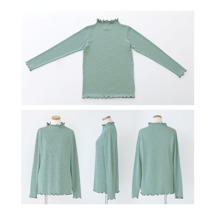 n'OrLABEL配色メローカットソー  | osharewalker | 詳細画像17 