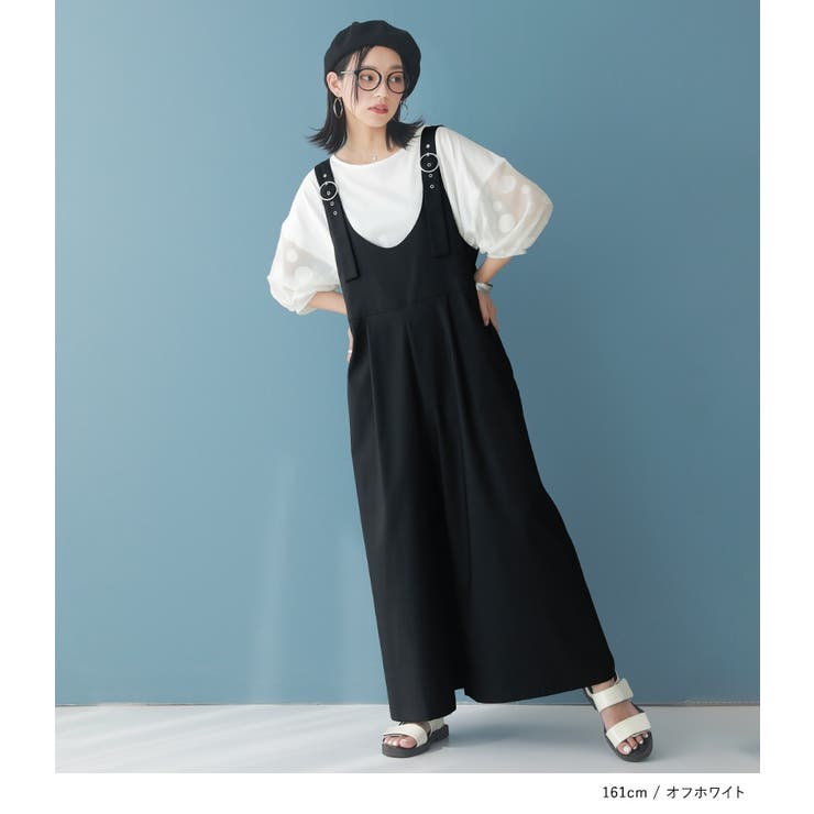 n'OrLABELドット柄シアー袖カットソー | osharewalker | 詳細画像10 