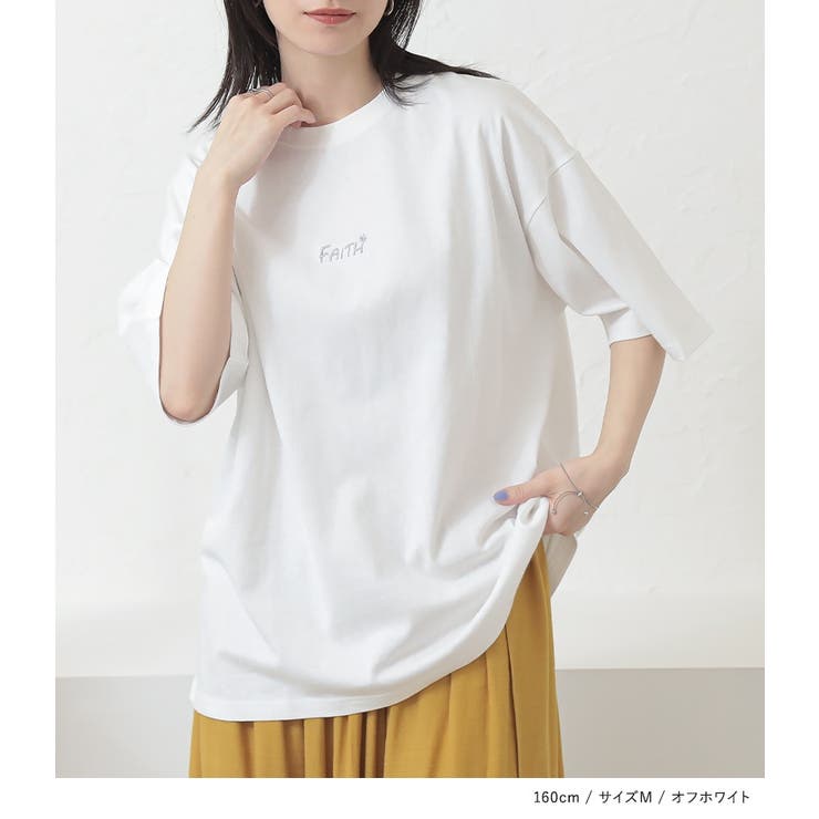 n'OrLABELフラワーグラフィカルTシャツ  | osharewalker | 詳細画像8 