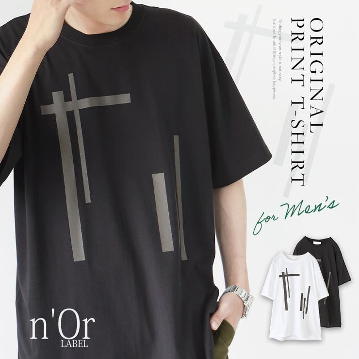 n'OrLABELオリジナルデザインプリントTシャツ[品番：MITW0016801]｜osharewalker（オシャレウォーカー  ）のレディースファッション通販｜SHOPLIST（ショップリスト）