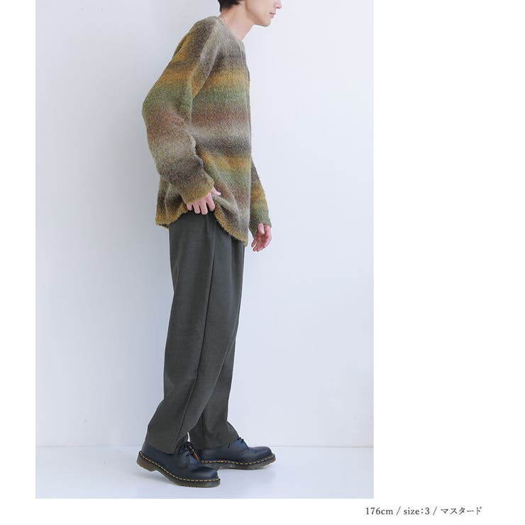 n'OrLABELグラデーションブークレニット  | osharewalker【MEN】 | 詳細画像6 