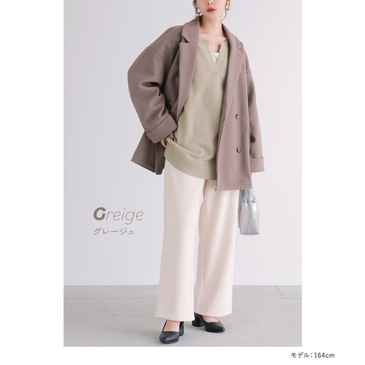 n'OrLABELキーネック×ぽわん袖ニット  | osharewalker | 詳細画像8 