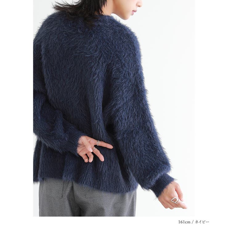 n'OrLABELシャギーニットトップス[品番：MITW0017073]｜osharewalker