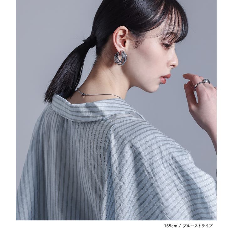 kOhAKU変形袖シャツ | osharewalker | 詳細画像12 