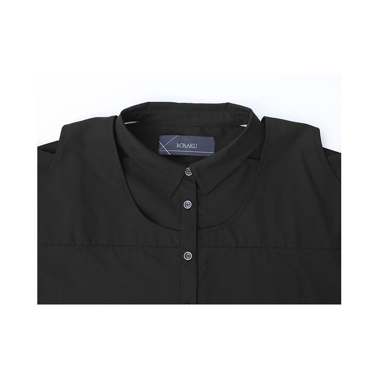 kOhAKUカッティングデザインシャツ | osharewalker | 詳細画像16 