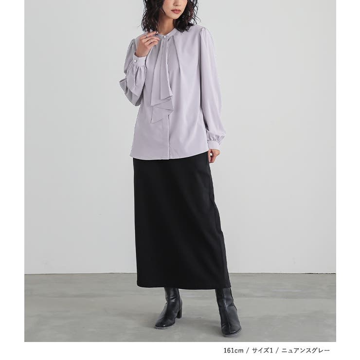 n'OrLABELボウタイブラウス | osharewalker | 詳細画像11 