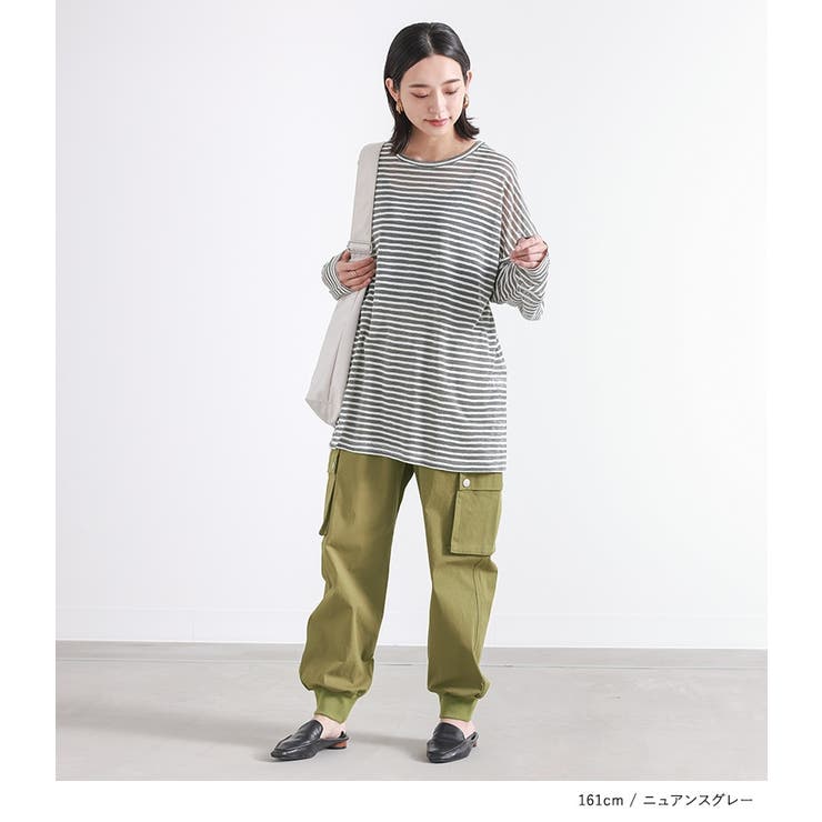 n'OrLABELシアーボーダーカットソー | osharewalker | 詳細画像4 