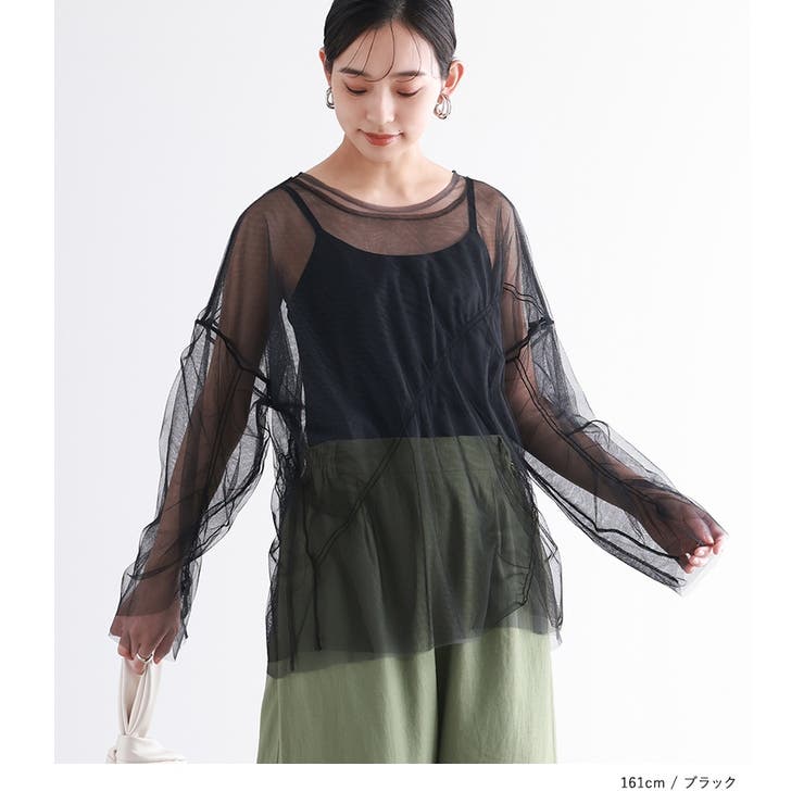 n'OrLABELシャーリングシアートップス | osharewalker | 詳細画像6 