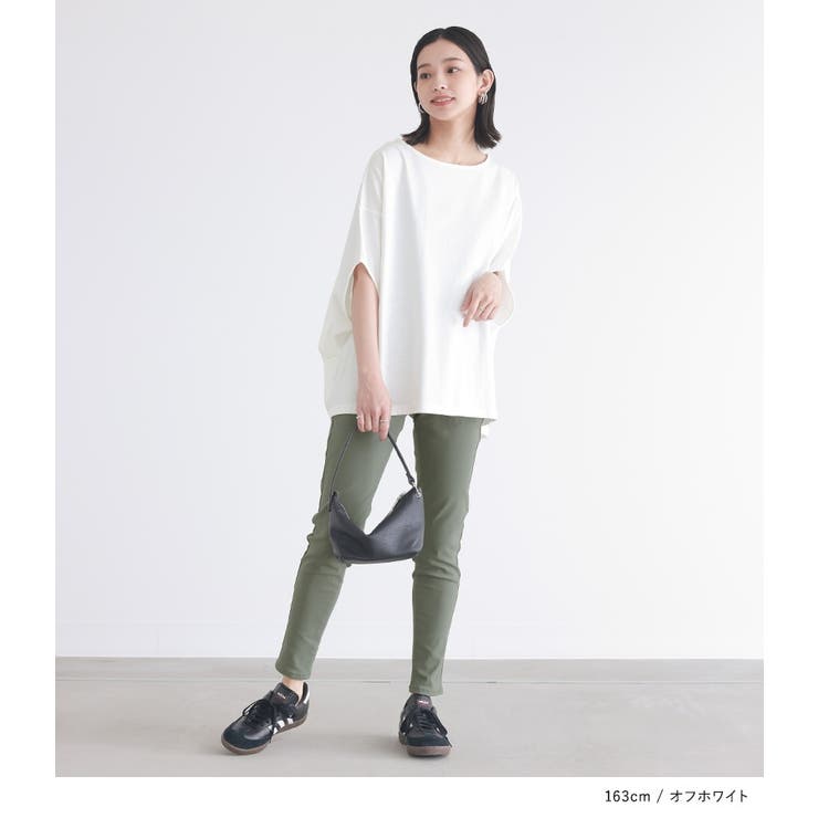 n'OrLABEL汗ジミ防止＆消臭機能付きドルマンカットソー | osharewalker | 詳細画像13 