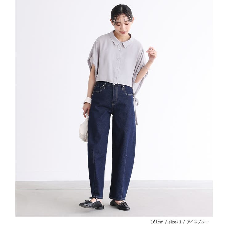 n'OrLABELレイヤード風リボンデザインシャツ | osharewalker | 詳細画像11 