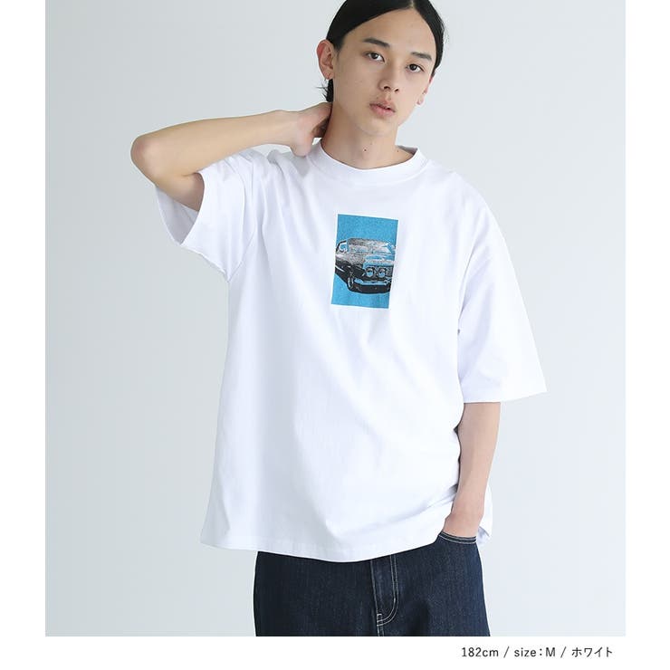 n'OrLABELフォトプリントTシャツ | osharewalker【MEN】 | 詳細画像4 