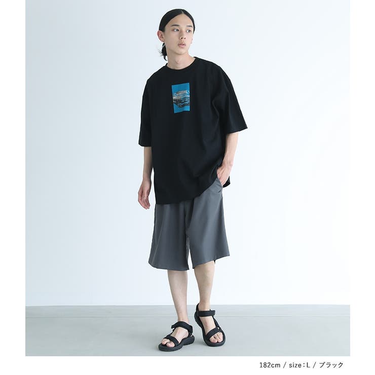 n'OrLABELフォトプリントTシャツ | osharewalker【MEN】 | 詳細画像8 