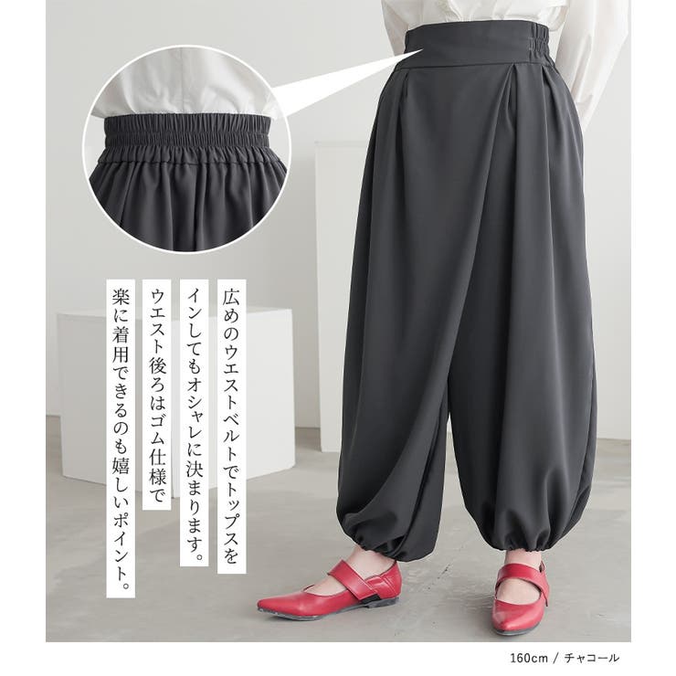 n'OrLABELアラビアンモードワイドパンツ  | osharewalker | 詳細画像6 