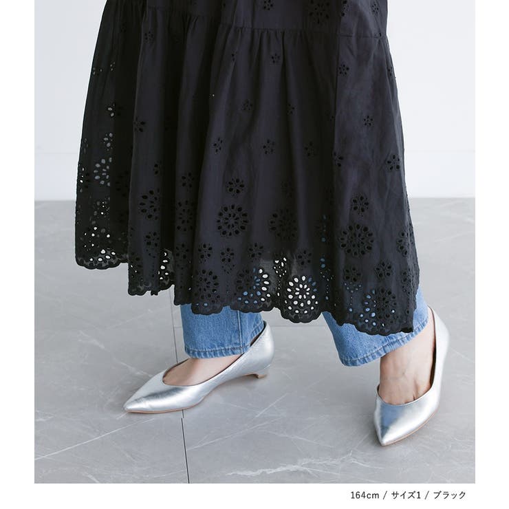 somari imaginationコットンレースティアードワンピース  | osharewalker | 詳細画像13 
