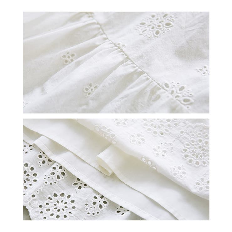 somari imaginationコットンレースティアードワンピース  | osharewalker | 詳細画像16 