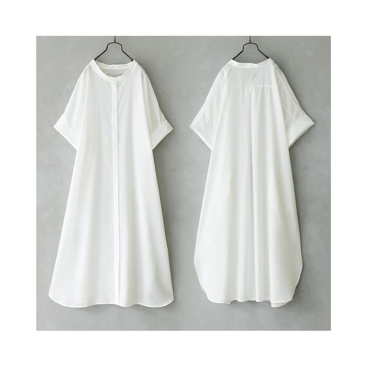 OLLEBOREBLA アルベロベロ 5分袖 半袖 シャツ ワンピース aquagarage tシャツ Tシャツワンピース レディース 春 夏 半袖