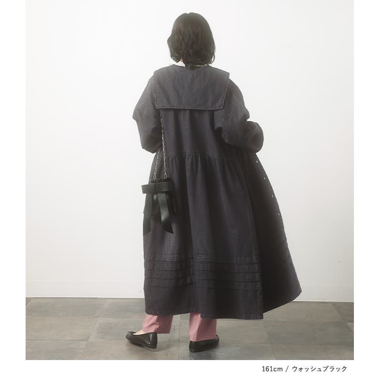 shellerデニムワンピース新品未使用の通販 by Na's shop｜ラクマ