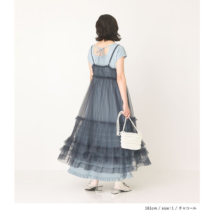 SELF-PORTRAIT★ビーズ メッシュ キャミ ワンピース★関税込み wfs01403.jpg