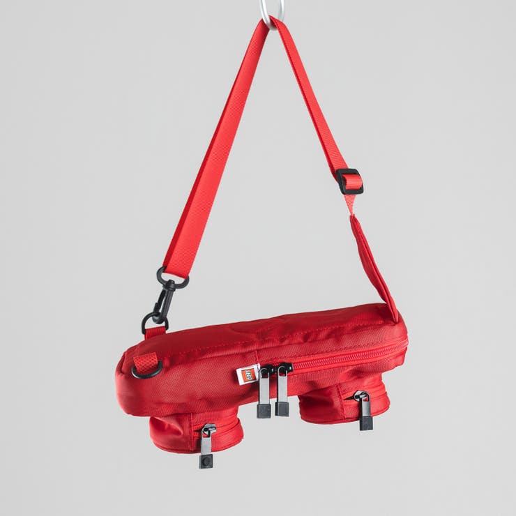 LEGO レゴ ボディバッグ Signature Brick 1x2 レッド | OSUMAC | 詳細画像7 