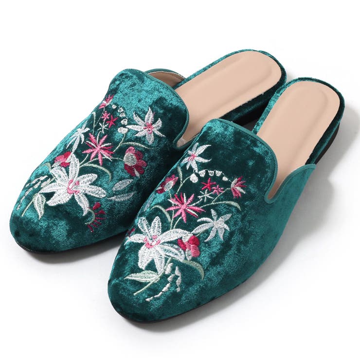 【完売必至】ロエベ■ミュール サンダル 花柄刺繍 ssbd4860511.jpg
