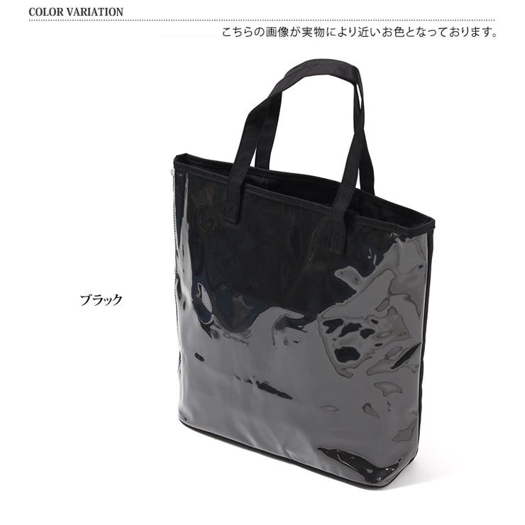 クリアポケットマイコレトートバッグ レディース バッグ[品番