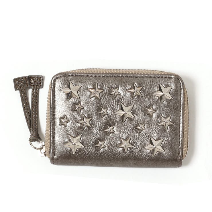 1538 ラウンドファスナー コインケース スタースタッズ アニエスベー コインケース｜ウィメンズ｜agnès b.｜アニエスベー公式