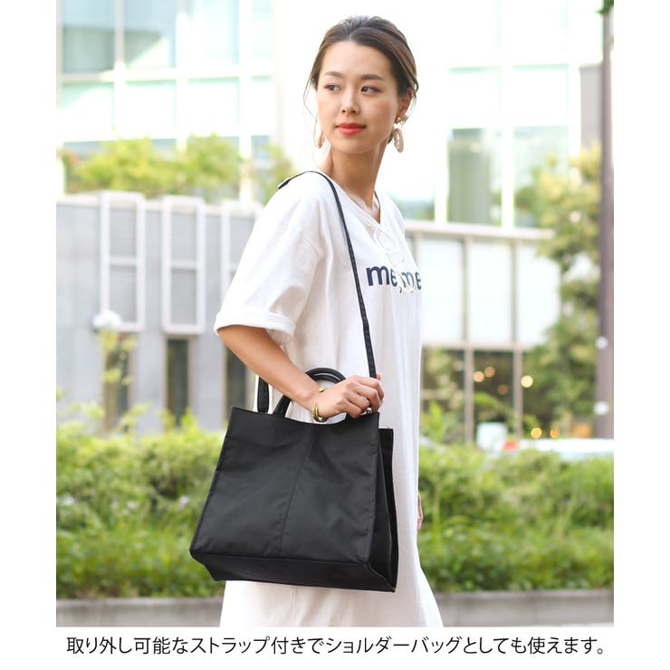 new♪ 墨黒コットンリネン どこへ行くにも一緒♡のコロンとトートバッグ (大) iroma..aranciatoR & D.M.Co-(オールドマンズテーラー)コットン