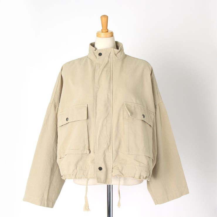 【美品】DIESEL ミリタリージャケット サイズ XS ベージュ フリル付き ☆美品 DIESEL ミリタリージャケット サイズ XS ベージュ フリル
