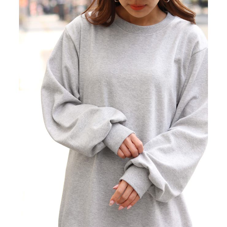 裾フリルサイドラインスウェットワンピース レディース トップス 品番 Jokw Real Style リアルスタイル のレディースファッション通販 Shoplist ショップリスト