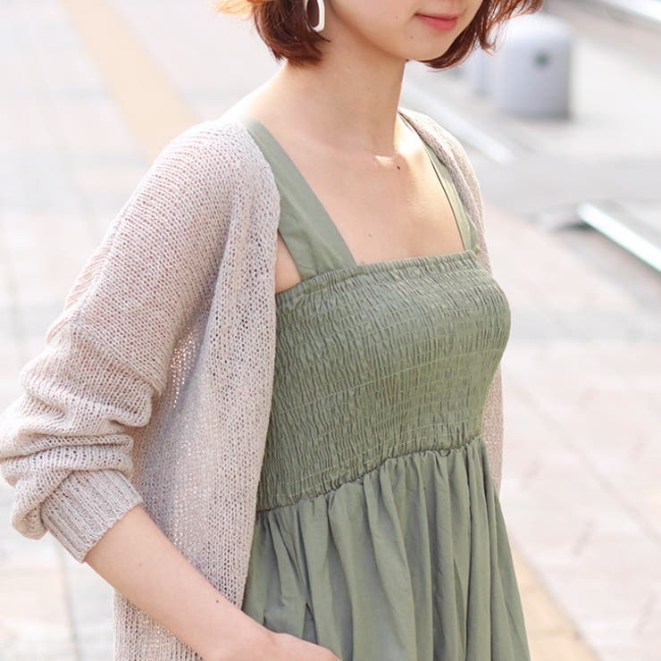 シャーリング サロペット パンツ セール】『シャーリングサロペットパンツ』（サロペット