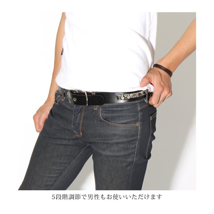 リアルレザースクエアスタッズ太ベルト レディース メンズ 品番 Jokw Real Style リアルスタイル のレディースファッション通販 Shoplist ショップリスト