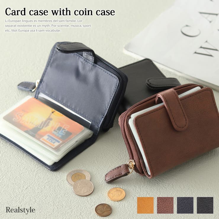 コインケース付カード入れ カードケース カード収納 品番 Jokw Real Style リアルスタイル のレディースファッション通販 Shoplist ショップリスト