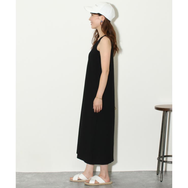 21SS♡オニールオブダブリン リネン ノースリーブタックワンピース ロング 21SS♡オニールオブダブリン リネン ノースリーブタック