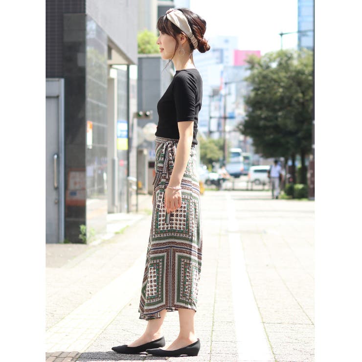 花柄刺繍レースマーメイドスカート /510698 スカート ひざ丈