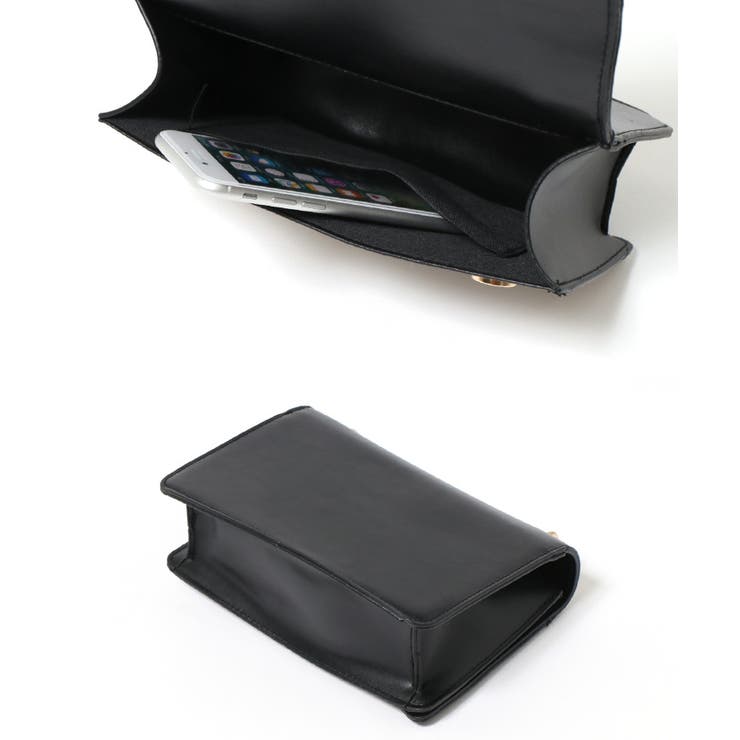 パイソン柄切替 2way ショルダーバッグ[品番：JOKW0007968