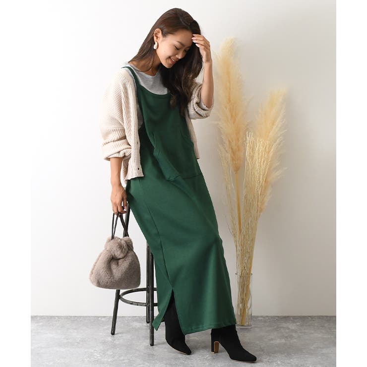 カンガルーポケットaラインマキシキャミソールワンピース レディース キャミワンピ 品番 Jokw Real Style リアルスタイル のレディースファッション通販 Shoplist ショップリスト