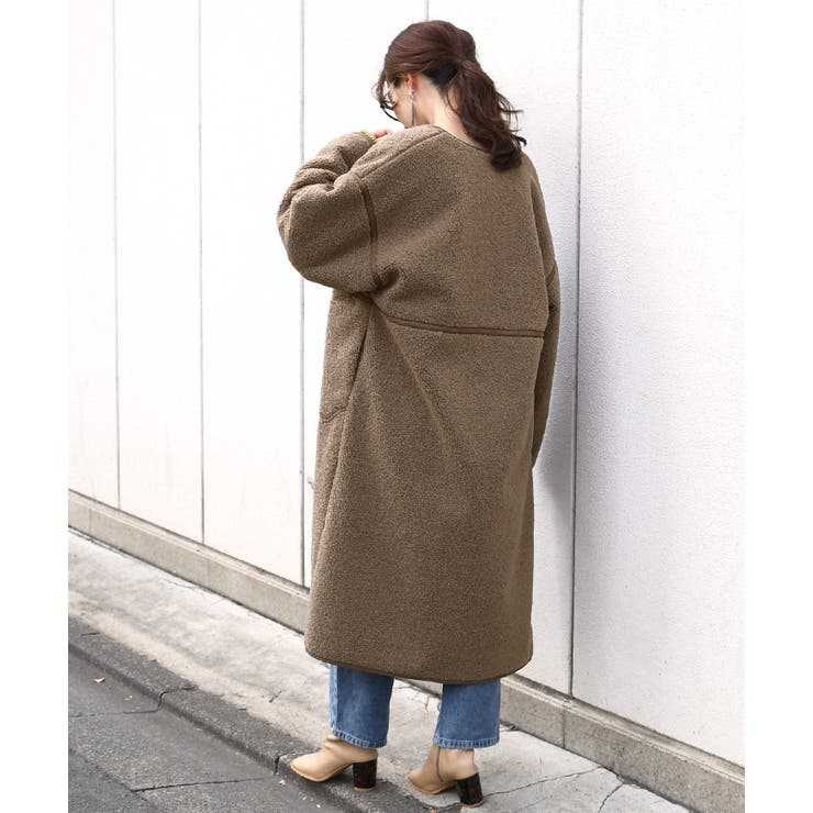 CIAOPANIC TYPY コート ムートンコート フェイクムートンリバーシブルボアアウター レディース : ZOZOTOWN Yahoo!店 -  通販 - Yahoo!ショッピング
