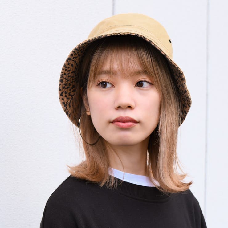 BURBERRY レオパード柄 バケットハット Lサイズ　リバーシブル ☆超美品☆BURBERRY バーバリー バケットハットレオパード